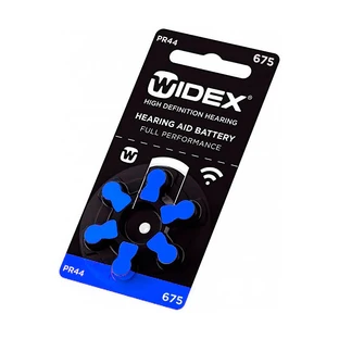 Батарейка для слухового апарату Widex 675 AUX