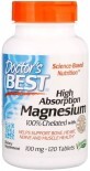 Хелатный Магний Высокой Абсорбации 100 мг, Doctor&#39;s Best, Albion, 120 таблеток