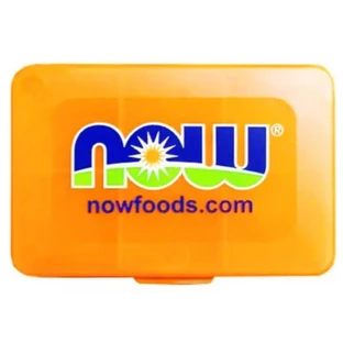 Органайзер для таблеток, таблетниця, Pocket Pack Vitamin Case Small, Now Foods, 6 секцій