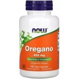 Орегано, 450 мг, Oregano, Now Foods, 100 вегетарианских капсул