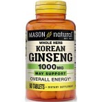 Женьшень Корейский, 1000 мг, Korean Ginseng, Mason Natural, 60 таблеток: цены и характеристики