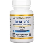 ДГК 700, Рыбий жир, 1000 мг, DHA 700 Fish Oil, California Gold Nutrition, 30 желатиновых капсул: цены и характеристики