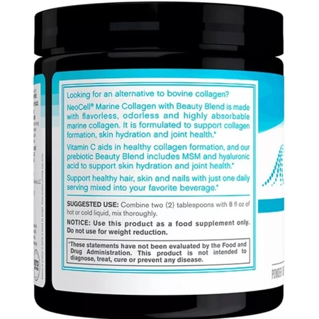 Морський колаген з косметичною сумішшю, Marine Collagen with Beauty Blend, NeoCell, 198 гр (7 унцій): ціни та характеристики