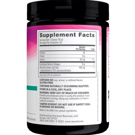Супер коллаген с алоэ, Тип 1&3, Super Collagen Powder With Aloe, NeoCell, 284 гр (10,6 унций): цены и характеристики