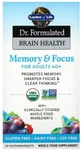 Комплекс для дорослих 40+ Для Мозку, Уваги та Концентрації, Dr. Formulated Brain Health, Garden of Life, 60 вегетаріанських таблеток