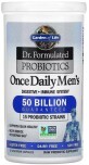 Пробиотики для мужчин, 50 млрд КОЕ, Probiotics Once Daily Men&#39;s, Garden of Life, 30 вегетарианских капсул