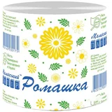 Туалетний папір Малинський папір Ромашка сіра 1 шар 1 рулон