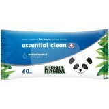 Вологі серветки Сніжна Панда Essential Clean Вітаміни 60 шт.