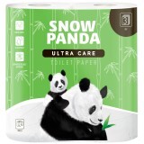Туалетний папір Сніжна Панда Ultra Care 3 шари 4 рулони