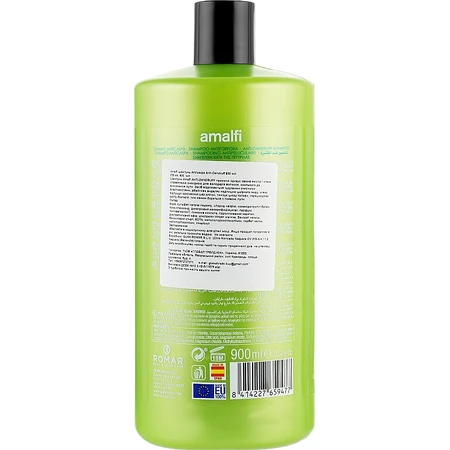 Шампунь Amalfi Anticaspa Anti-Dandruff 900 мл: ціни та характеристики