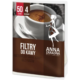 Фільтр для кави Anna Zaradna №4 50 шт.