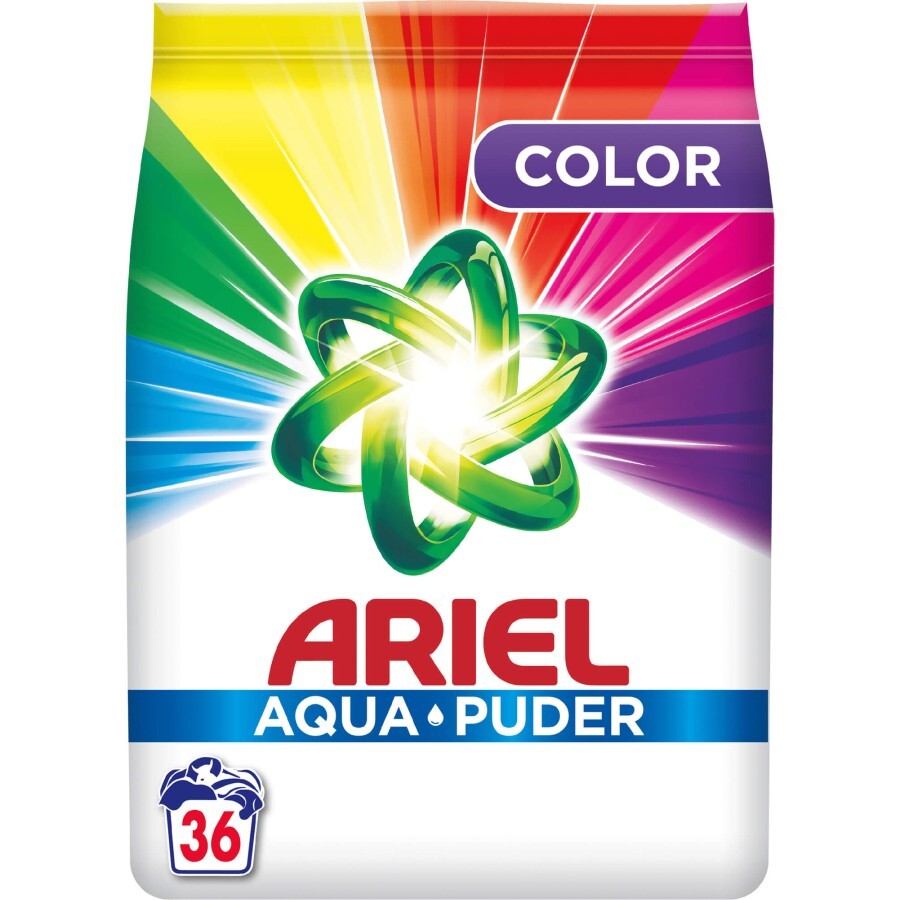 Стиральный порошок Ariel Аква-Пудра Color 2.34 кг: цены и характеристики