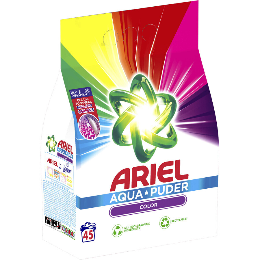 Пральний порошок Ariel Аква-Пудра Color 2.925 кг: ціни та характеристики