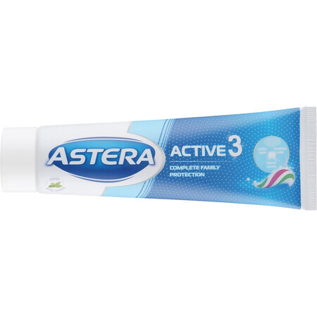 Зубная паста Astera Active 3 Тройное действие 100 мл