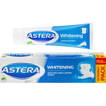 Зубна паста Astera Whitening Відбілювальна 150 мл: ціни та характеристики