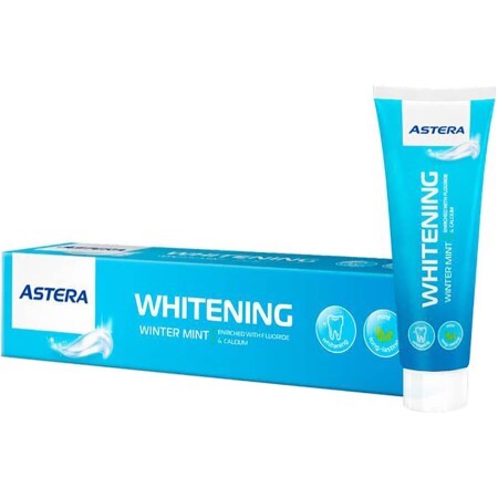 Зубная паста Astera Whitening Отбеливающая 110 г
