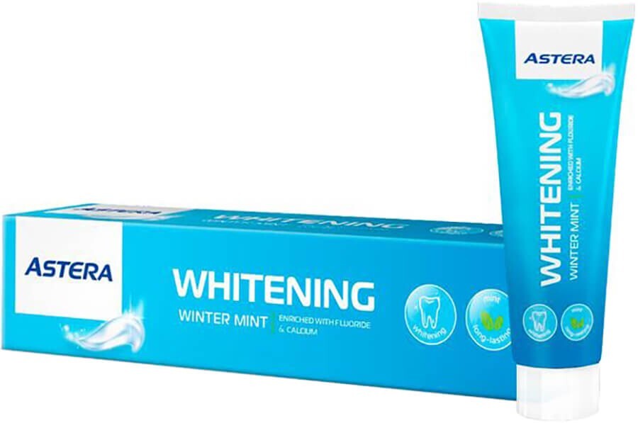 Зубная паста Astera Whitening Отбеливающая 110 г: цены и характеристики