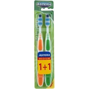 Зубная щетка Astera Active Clean 1+1