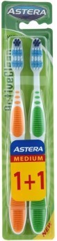 Зубна щітка Astera Active Clean 1+1