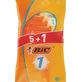 Бритва BIC sensitive 1  для чувствительной кожи 5 + 1 (6 шт) 