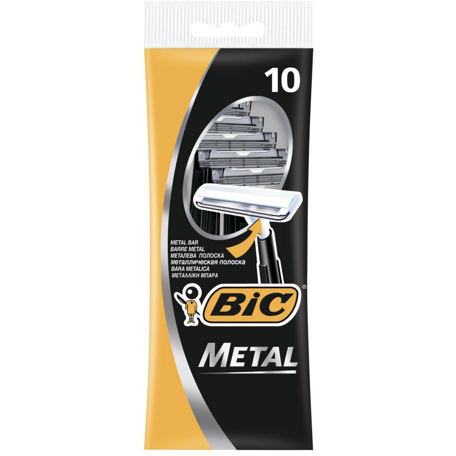 Бритва Bic Metal 10 шт.: ціни та характеристики