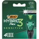 Змінні касети Bic Flex 3 Hybrid Sensitive 4 шт.