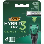 Змінні касети Bic Flex 3 Hybrid Sensitive 4 шт.: ціни та характеристики