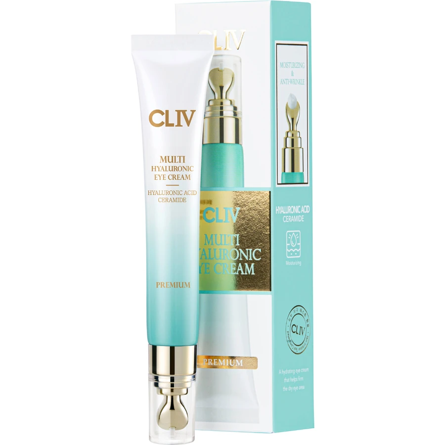 Крем для шкіри навколо очей CLIV Multi Hyaluronic Eye Cream з гіалуроновою кислотою 20 мл: ціни та характеристики