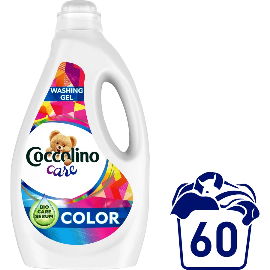 Гель для стирки Coccolino Care для цветных вещей 2.4 л: цены и характеристики
