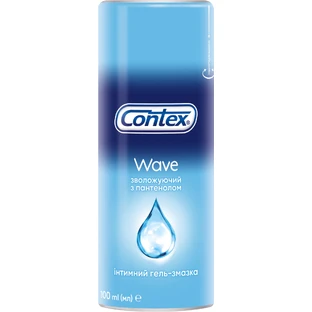 Інтимний гель-змазка Contex Wave зволожувальний з пантенолом 100 мл