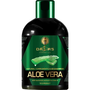 Шампунь Dalas Aloe Vera з гіалуроновою кислотою, натуральним соком алое та олією чайного дерева 1000 г