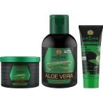 Набор косметики Dalas Aloe Vera шампунь 500 мл + маска для волос 500 мл + крем для рук 75 мл: цены и характеристики