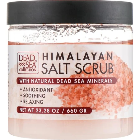 Скраб для тела Dead Sea Collection с гималайской солью и минералами Мертвого моря 660 г: цены и характеристики
