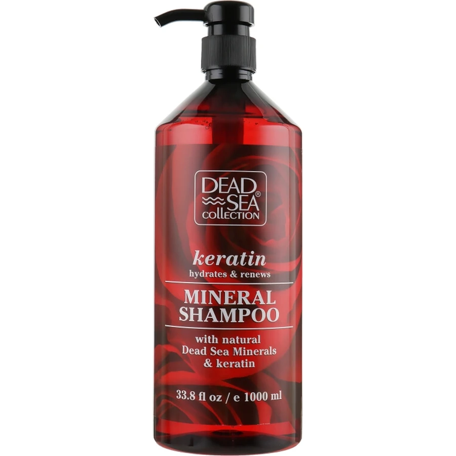 Шампунь Dead Sea Collection с кератином 1000 мл: цены и характеристики