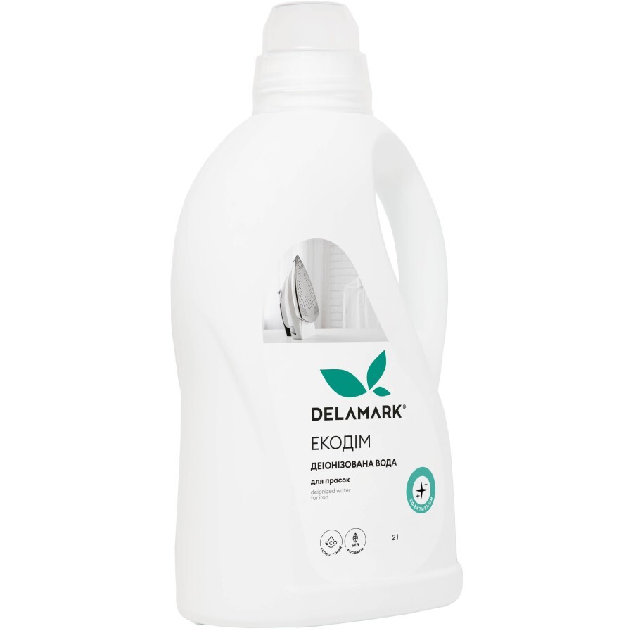 Вода для утюга DeLaMark 2 л: цены и характеристики