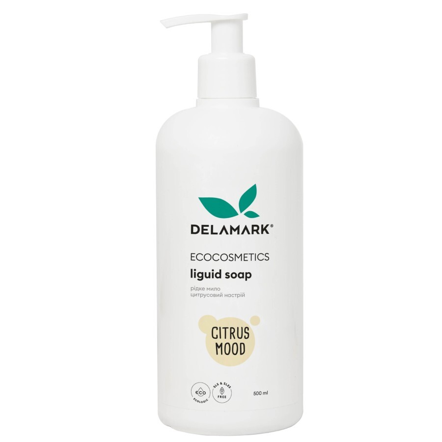 Жидкое мыло DeLaMark Цитрусовое настроение 500 мл: цены и характеристики