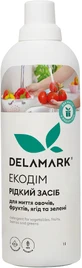 Засіб для миття овочів і фруктів DeLaMark з антибактеріальною дією 1 л
