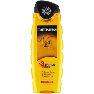 Гель для душа Denim Gold тройной уход 400 мл