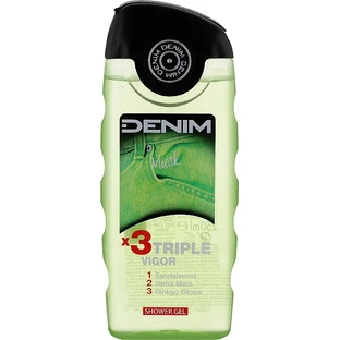 Гель для душа Denim Musk тройная сила 250 мл