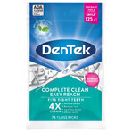 Флос-зубочистки DenTek Комплексне очищення Задні зуби 125 шт.: ціни та характеристики