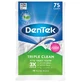 Флосс-зубочистки DenTek Тройное очищение 75 шт.