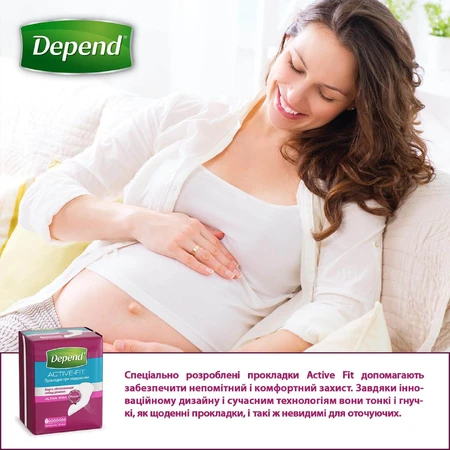 Урологічні прокладки Depend Ultra Mini Liner 12 шт.: ціни та характеристики