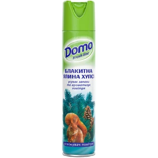 Освіжувач повітря Domo Блакитна ялина Хупсі 300 мл