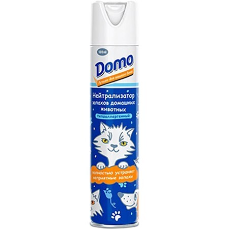 Освежитель воздуха Domo Нейтрализатор запахов домашних животных 300 мл