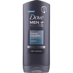 Гель для душу Dove Men+Care Чистота і комфорт 250 мл