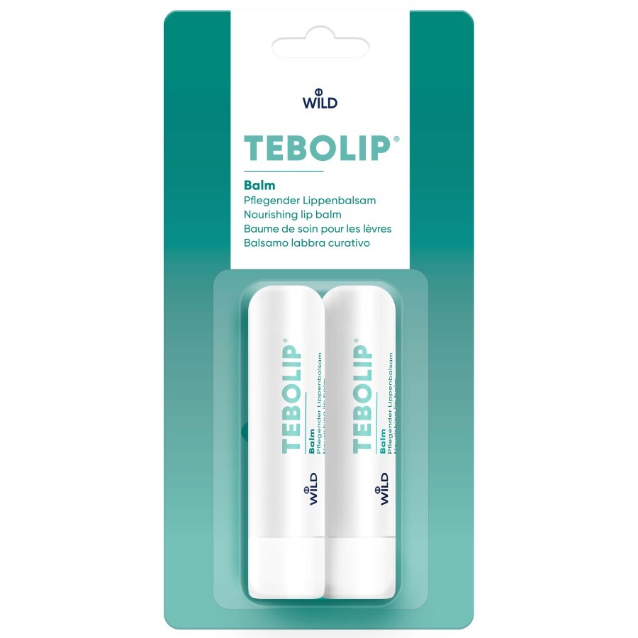 Бальзам для губ Dr. Wild TeboLip з олією чайного дерева Melaleuca Alternifolia 2х5 г: ціни та характеристики