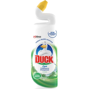Средство для чистки унитаза Duck Гигиена и белизна Лесной 900 мл