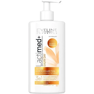 Гель для интимной гигиены Eveline Cosmetics 3 in 1 Lactimed+ Delicate Intimate Gel 250 мл