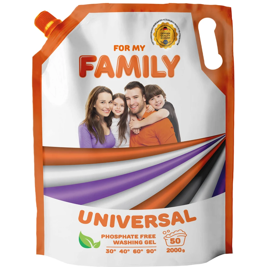 Гель для стирки Family 2K Универсальный 2 кг: цены и характеристики