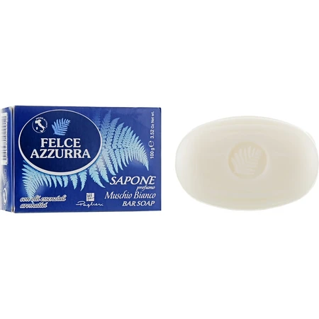 Тверде мило Felce Azzurra Muschio Bianco 100 г: ціни та характеристики